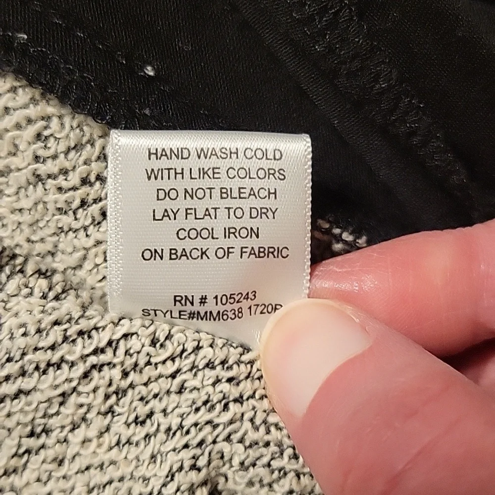 Bobeau lightweight gray moto jacket - Picture 7 of 7